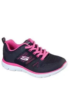 Image of Skechers Summits New World Trainers, Black, Size 8, Women