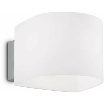 Image of Ideal Lux Puzzle - 1 Light Up & Down Wall Light White, G9