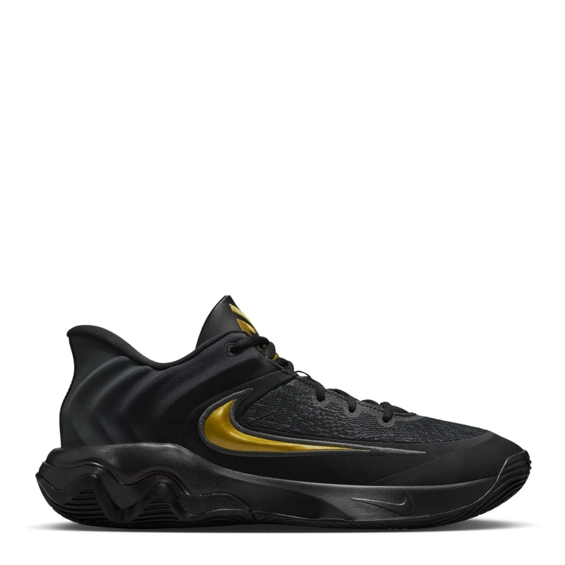 Image of Nike Giannis Immortality 4 Basketball Trainers Adults Black/Gold male 7 (41)