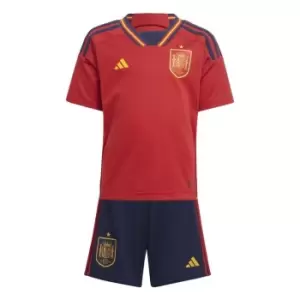 Image of adidas Spain Away Minikit 2022 2023 Infants - Blue