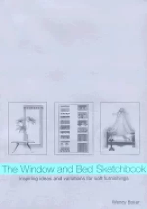Image of window and bed sketchbook