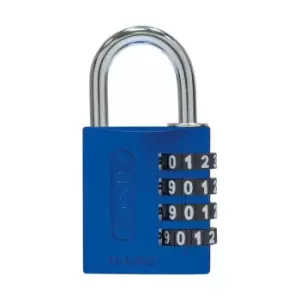 Image of Zahlen-Hangschloss 144/40 blau Lock-Tag