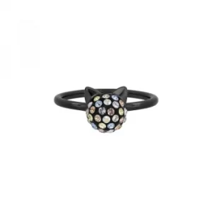 Image of Karl Lagerfeld Crystal Choupette Ring
