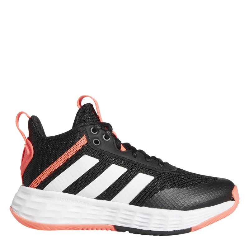 Image of adidas Unisex Kids Ownthegame 2.0 Basketball Trainers Blck/Wht/Trb unisex 4 (36.5)