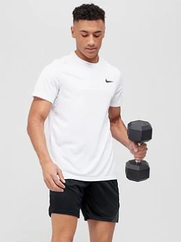 Image of Nike Train Dri Fit Superset T-Shirt - White Size M Men