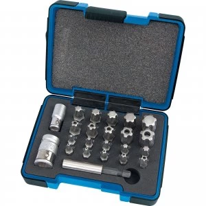 Image of Draper Expert 23 Piece 1/4", 3/8" Drive Tx-Star Bit Set