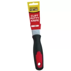 Image of Ffjcpk) 1.5' Putty Knife Soft Grip Clipt - Fit For The Job