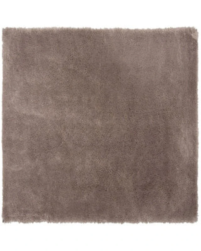 Image of Beliani Shaggygy Rug Evren Light Brown 200 X 200 Cm