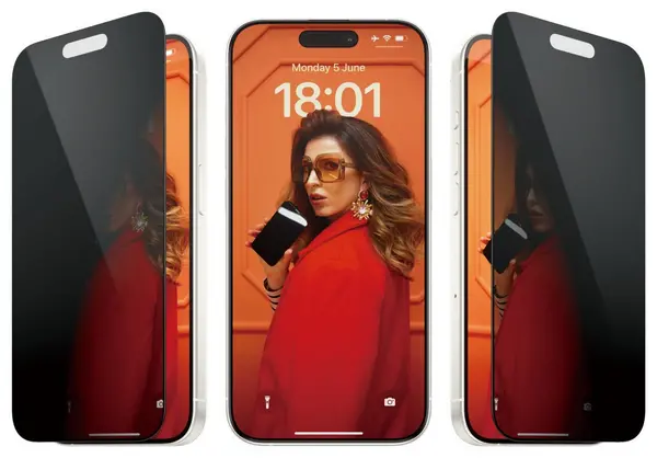 Image of PanzerGlass PanzerGlass iPhone 15 Pro Privacy Glass Screen Protector