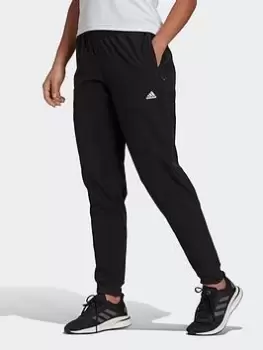 Image of adidas Versatile Train Woven Joggers, Black, Size S, Women