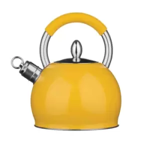 Image of Interiors By PH 2.4L Whistling Kettle - Yellow