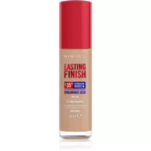 Image of Rimmel Lasting Finish 35H Hydration Boost hydrating foundation SPF 20 shade 100 Ivory 30ml