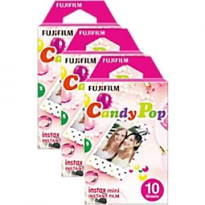 Image of Fujifilm Instant Photo Film Candy Pop Suitable for instax Mini Pack of 30