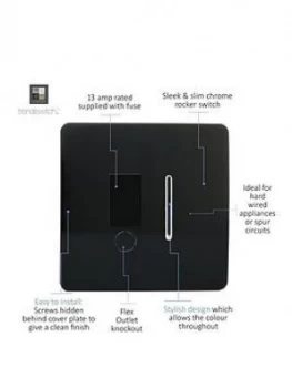 Image of Trendiswitch Fused Spur Std Black