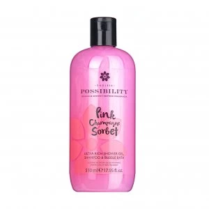 Image of Possibility Pink Champagne 3in1 Body Wash Bath Foam