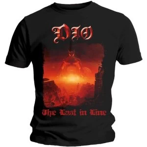 Image of Dio - The Last In Line Unisex Medium T-Shirt - Black