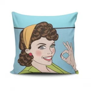 Image of NKLF-309 Multicolor Cushion Cover