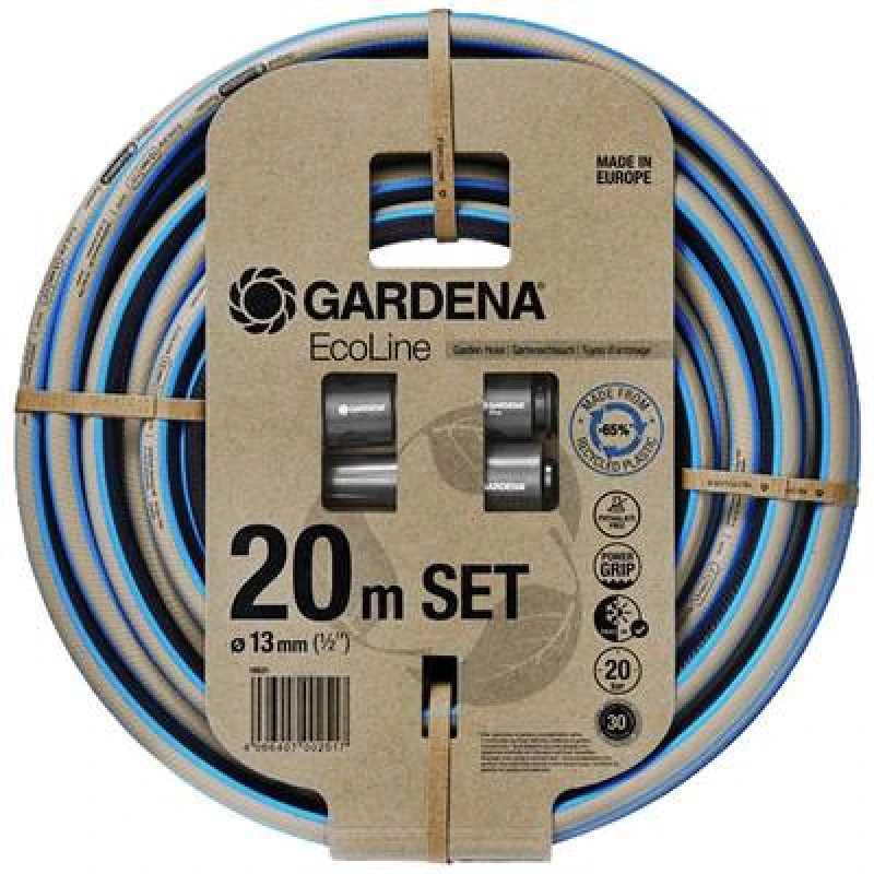 Image of Gardena EcoLine Schlauch 13mm 1/2 20 m mit Systemteilen