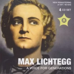 Image of Max Lichtegg A Voice for Generations by Wolfgang Amadeus Mozart CD Album