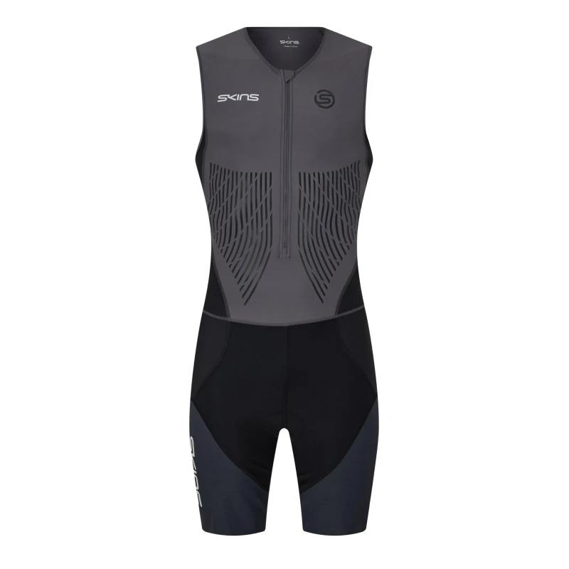 Image of Skins Elite Tri Suit Triathlon Suits Small Grey 32176902350