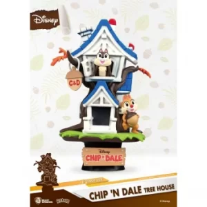 Image of Disney Summer Series D-Stage PVC Diorama Chip 'n Dale Tree House 16 cm