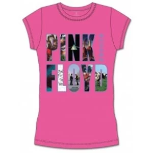 Image of Pink Floyd Echoes Album Montage Pink Ladies TS: Medium