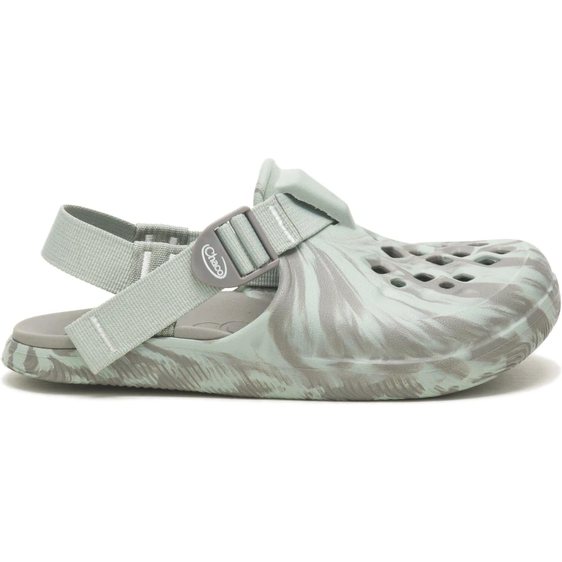 Image of Chaco Chillos Clog Sandal Womens Green Mist female 3 (36)
