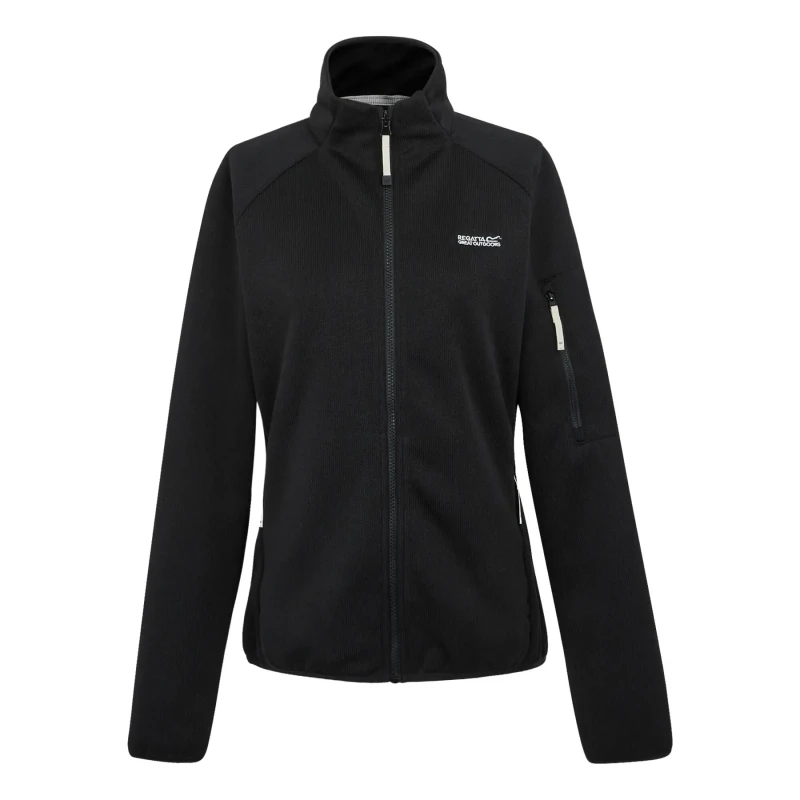 Image of Womens zipped fleece Regatta Ravenhill Noir Female 40