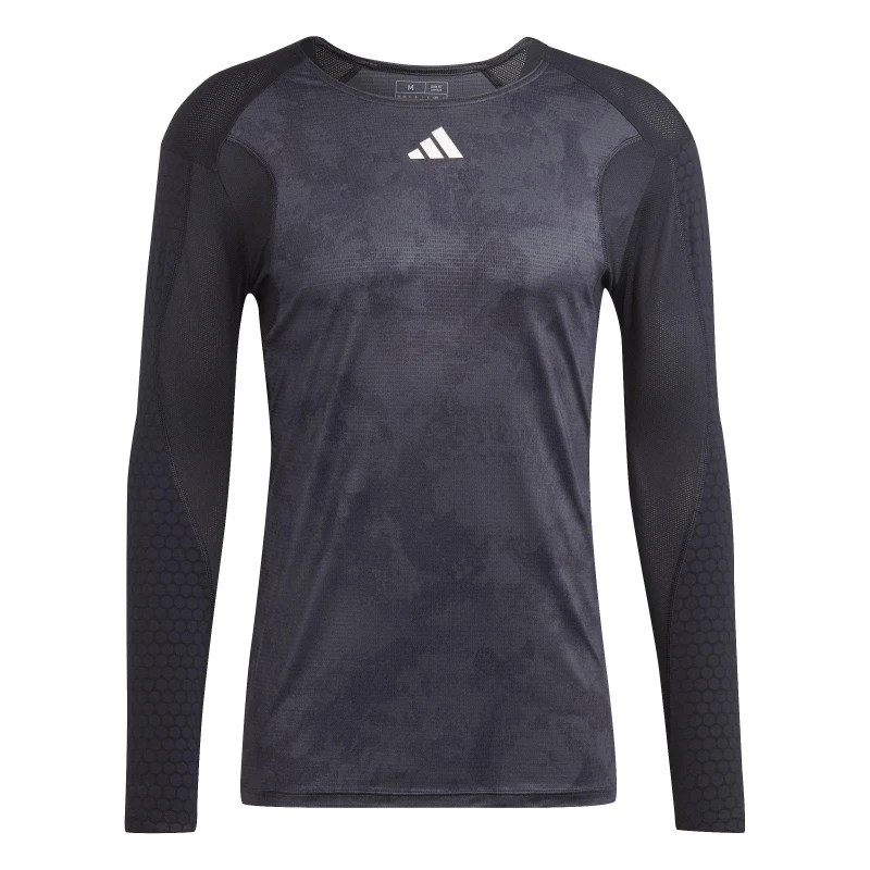 Image of adidas Paris Tennis Long Sleeve Top - Grey Grey XS