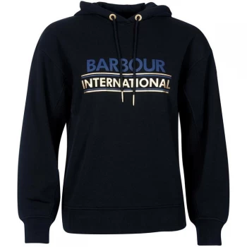 Image of Barbour International Solitude Hoodie - Black