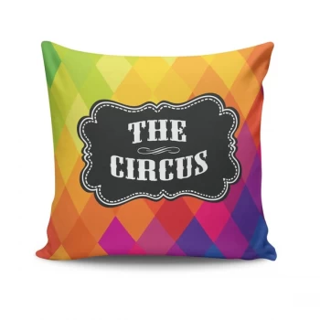 Image of NKRLNT-017 - No Filling Multicolor Cushion Cover