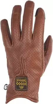 Image of Helstons Condor Air Motorcycle Gloves, brown, Size L, brown, Size L