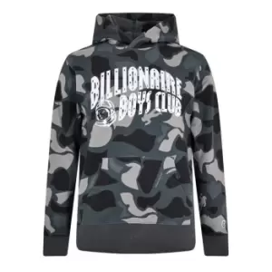 Image of Billionaire Boys Club Camouflage Logo Hoodie - Black