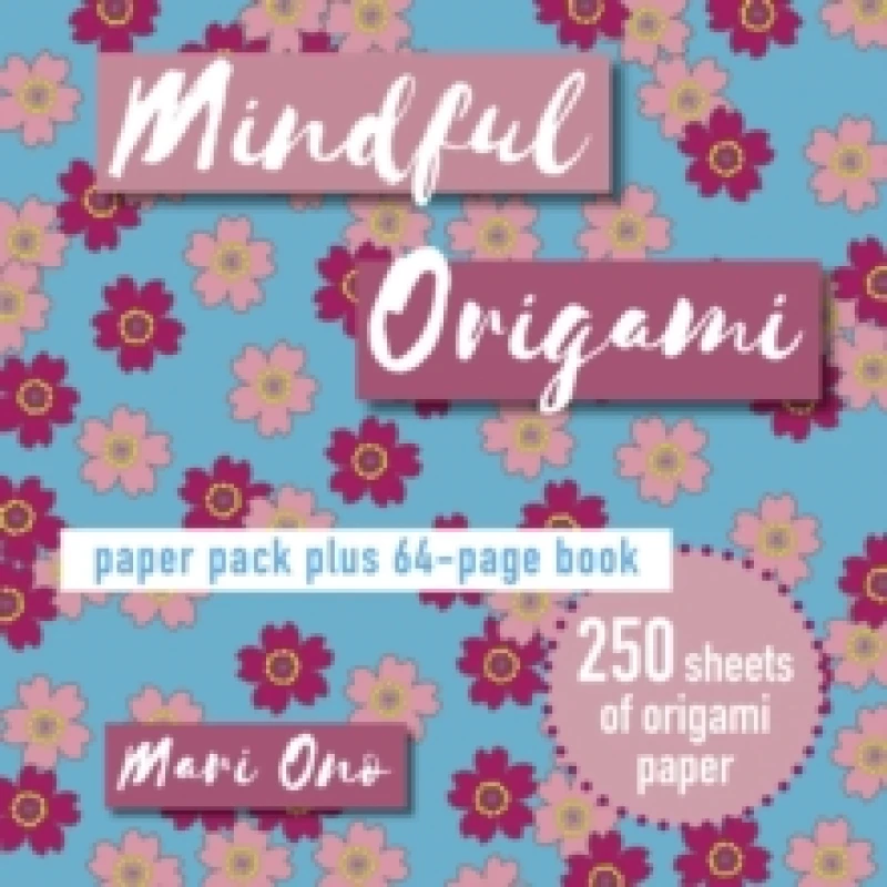 Image of Mindful Origami : Paper Block Plus 64-Page Book Paperback / softback
