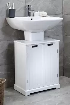 Image of Burleigh Underbasin Unit - White - MDF