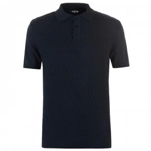 Image of Firetrap Blackseal Knit Polo - Navy