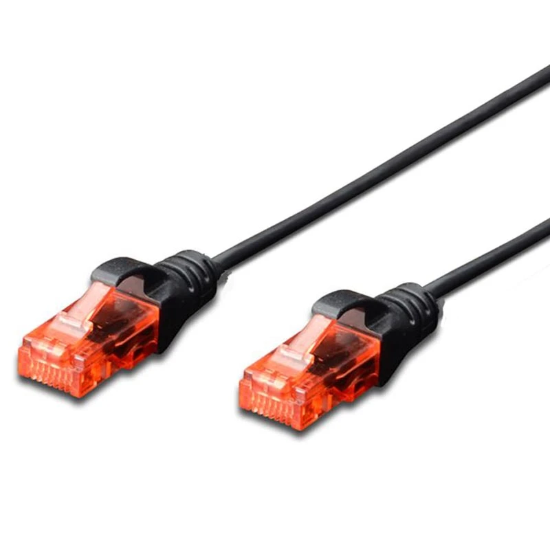 Image of FDL 2M CAT.6 UTP LSZH PATCH CABLE - BLACK
