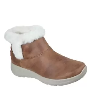 Image of Skechers On The Go Endeavo Womens Boots - Brown