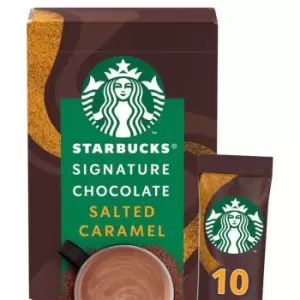 Image of Starbucks Starbuck Signature Salted Caramel Hot Chocolate Powder Sachets