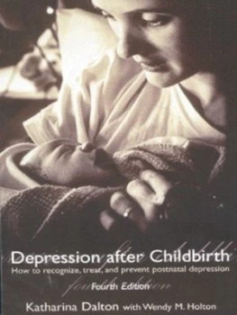 Image of Depression After Childbirth by Katharina Dalton Book