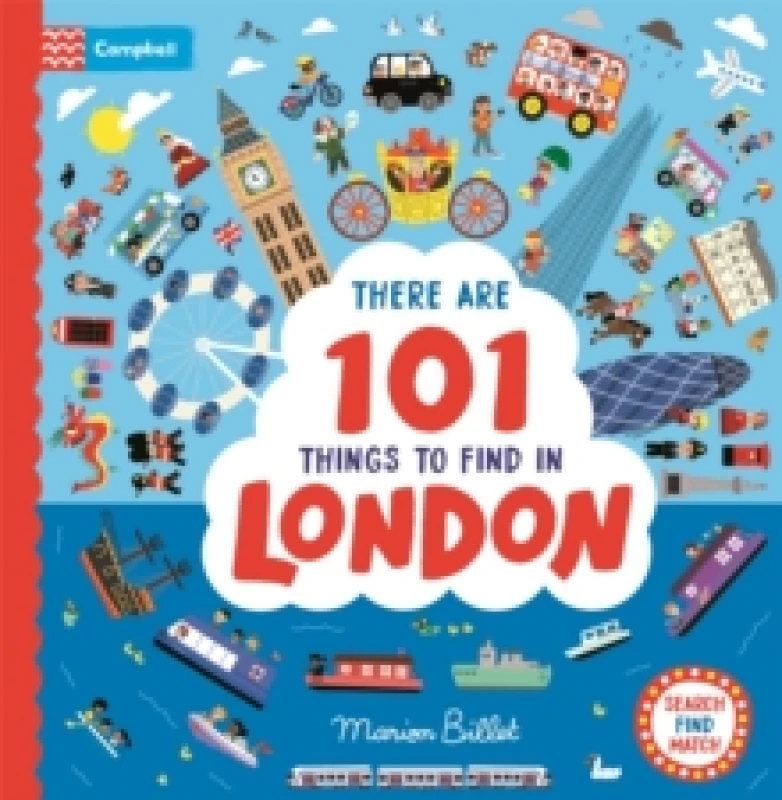 Image of There Are 101 Things to Find in London Board book