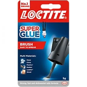 Image of Loctite Super Glue Brush On Transparent 5g