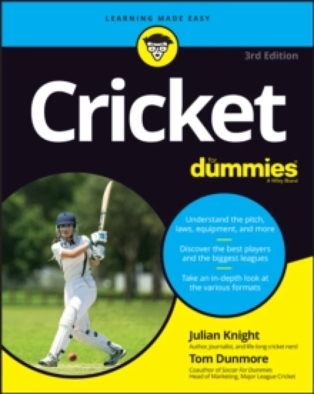 Image of Cricket For Dummies Paperback / softback