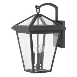 Image of Hinkley Alford Place Outdoor Wall Lantern Museum Black, IP44