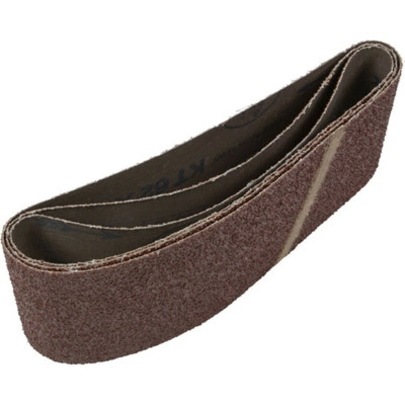 Image of Loops 3 PACK - 100mm x 610mm Sanding Belts - 24 Grit Premium Cloth Backed Grind Loop Multi