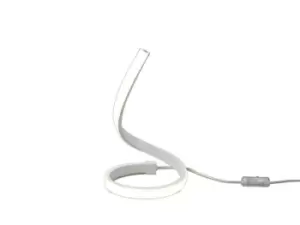 Image of Nur Table Lamp 15W LED 3000K, 1200lm, White, Frosted Acrylic