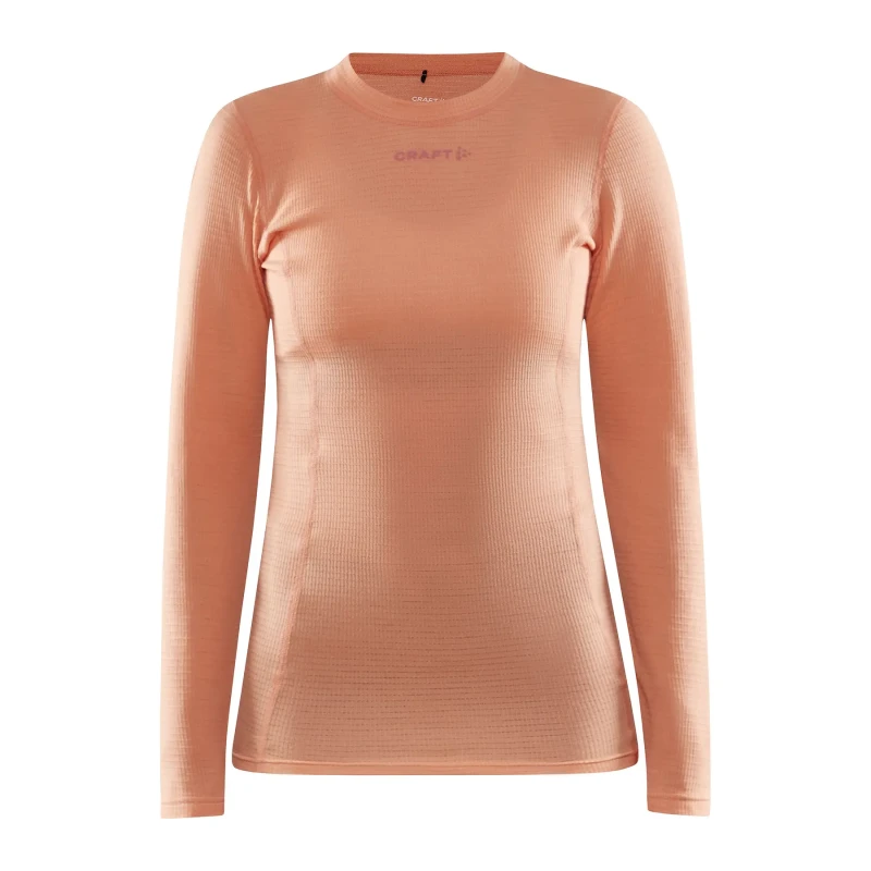 Image of Womens Long Sleeve Jersey Craft Pro Wool Extreme X Orange Female M