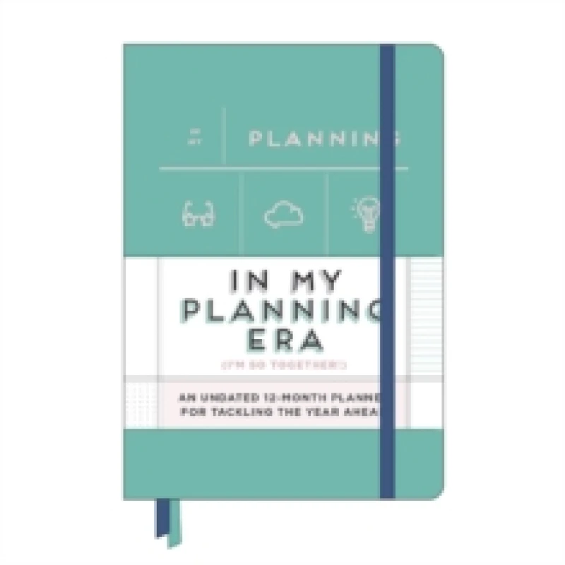 Image of Knock Knock In My Planning Era Large Hardcover Planner Diary or journal