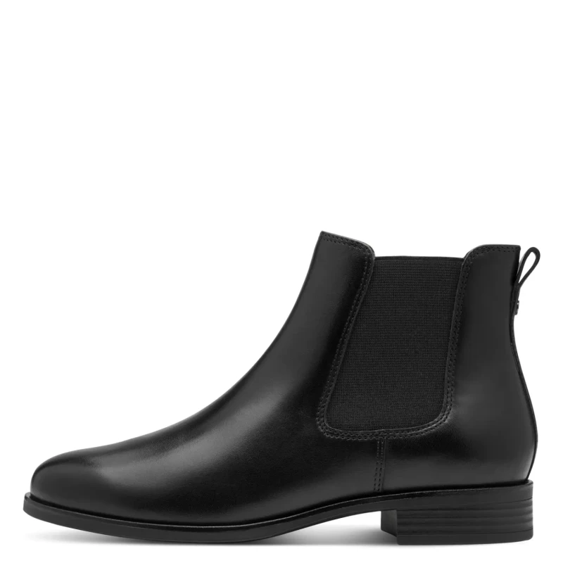 Image of tamaris Womens boots Tamaris Chelsea en cuir Noir Female 38