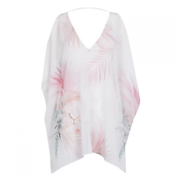 Image of Ted Baker Serene Kaftan - White
